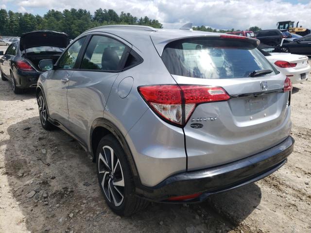 3CZRU6H16KM740657 - 2019 HONDA HR-V SPORT SILVER photo 3