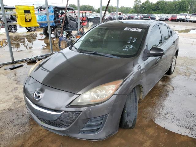 JM1BL1SFXA1133514 - 2010 MAZDA 3 I GRAY photo 2