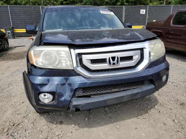 5FNYF3H52BB051281 - 2011 HONDA PILOT BLUE photo 9