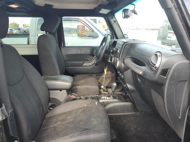 1C4AJWAG3HL560542 - 2017 JEEP WRANGLER S BLACK photo 5