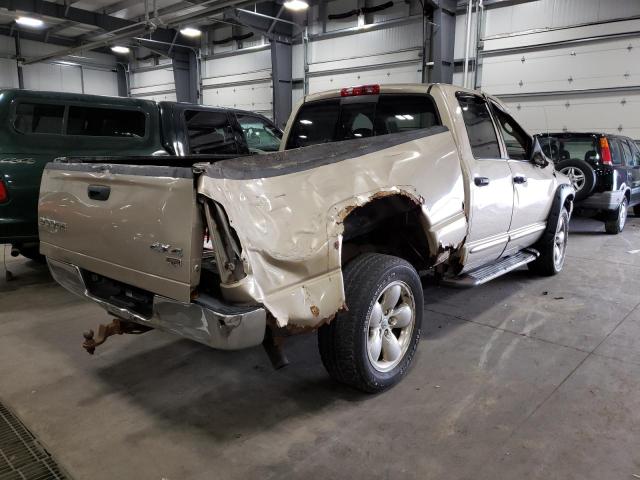 1D7HU18D83S219677 - 2003 DODGE RAM 1500 S TAN photo 4