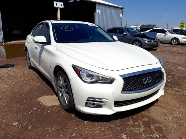 JN1EV7AP2GM306487 - 2016 INFINITI Q50 PREMIU WHITE photo 1