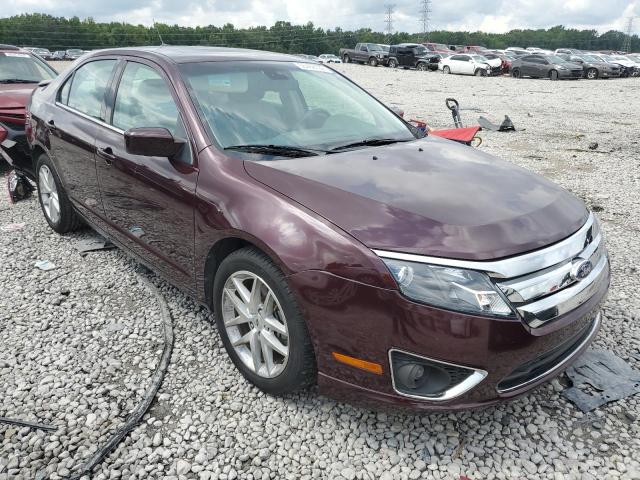 3FAHP0JA3CR242989 - 2012 FORD FUSION SEL BURGUNDY photo 1