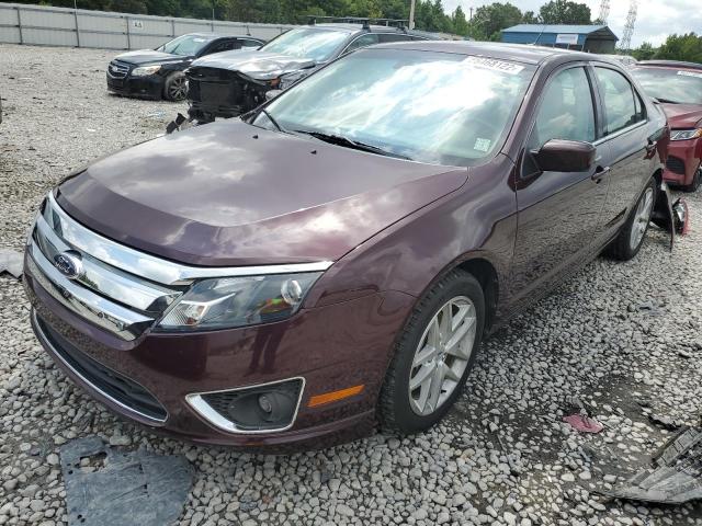 3FAHP0JA3CR242989 - 2012 FORD FUSION SEL BURGUNDY photo 2