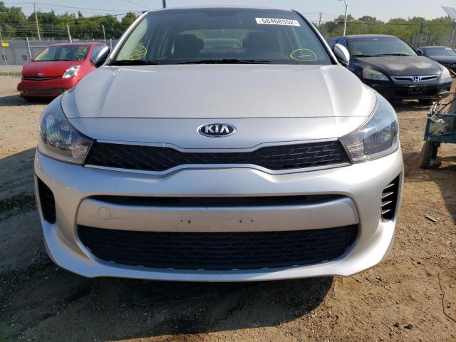 3KPA24AB7KE196972 - 2019 KIA RIO S SILVER photo 9