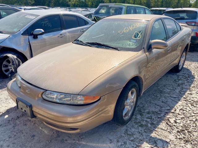 1G3NF52E4XC359273 - 1999 OLDSMOBILE ALERO GLS  photo 2