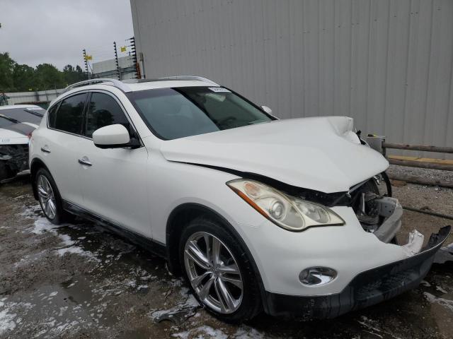 JN1AJ0HP8BM801468 - 2011 INFINITI EX35 BASE WHITE photo 1