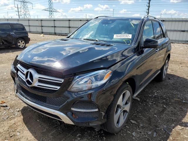 4JGDA5HB6JB074364 - 2018 MERCEDES-BENZ GLE 350 4M BLACK photo 2