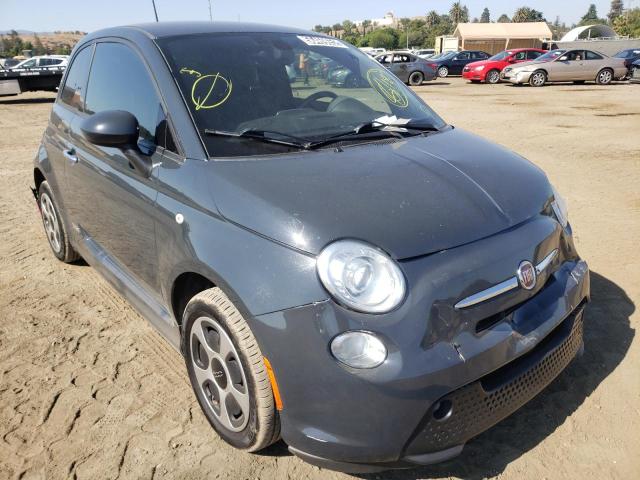 3C3CFFGE3GT144658 - 2016 FIAT 500 ELECTR CHARCOAL photo 1