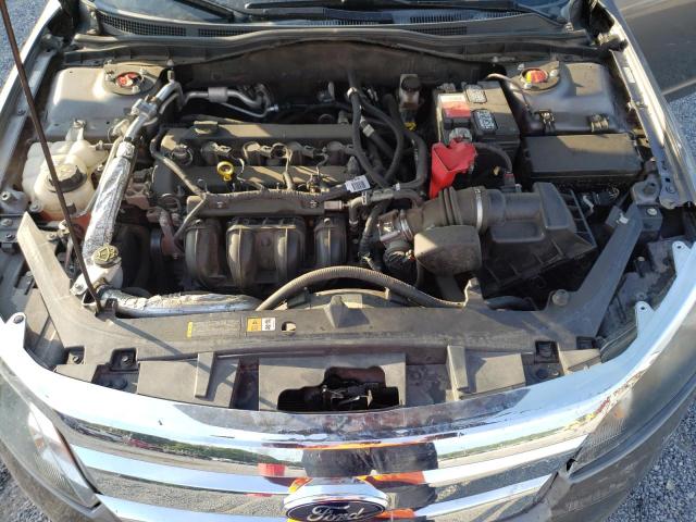 3FAHP0JA1CR337275 - 2012 FORD FUSION SEL GRAY photo 7