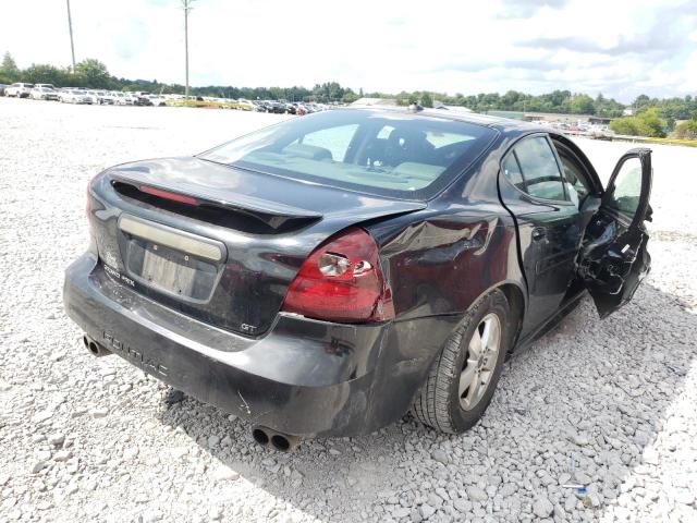 2G2WS522451174038 - 2005 PONTIAC GRAND PRIX BLACK photo 4