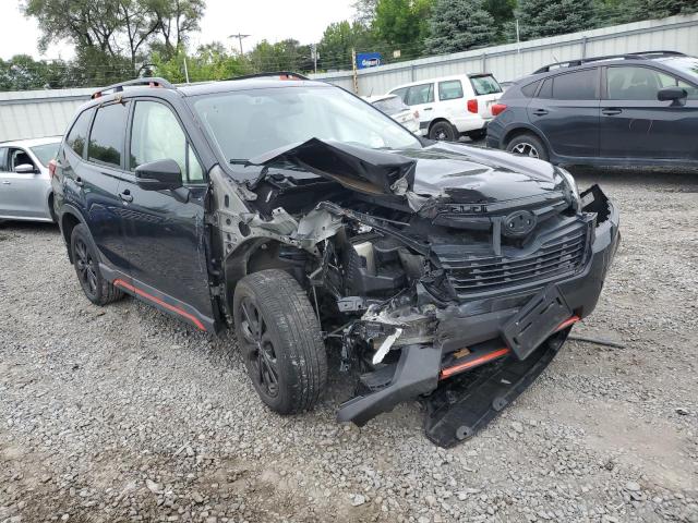 JF2SKALC0MH439657 - 2021 SUBARU FORESTER S BLACK photo 1