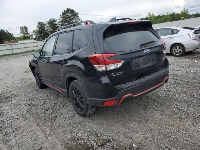 JF2SKALC0MH439657 - 2021 SUBARU FORESTER S BLACK photo 3