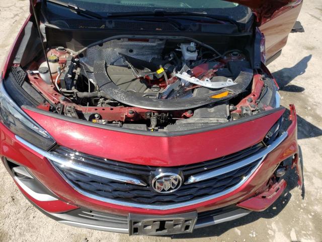 KL4MMDS23LB130529 - 2020 BUICK ENCORE GX RED photo 7