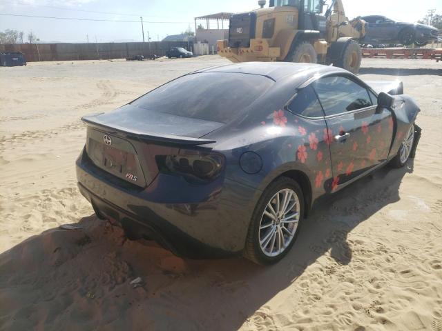 JF1ZNAA1XD2724767 - 2013 TOYOTA SCION FR-S BLACK photo 4