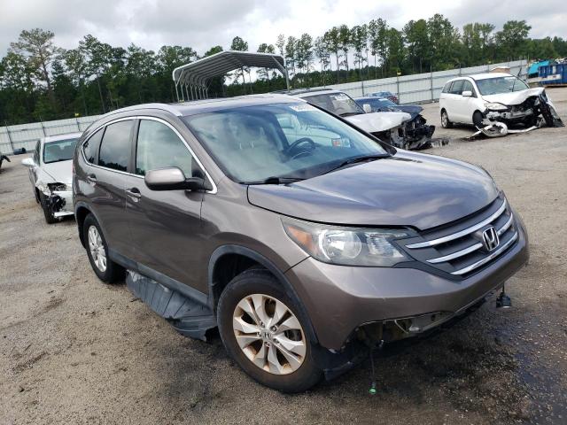 5J6RM3H79CL009405 - 2012 HONDA CR-V EXL BROWN photo 1