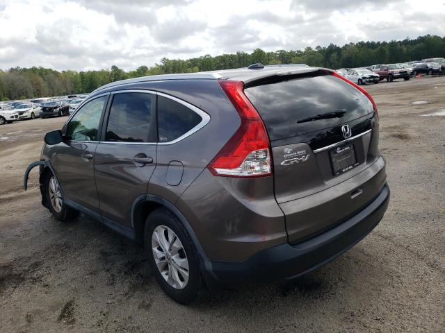 5J6RM3H79CL009405 - 2012 HONDA CR-V EXL 棕色 照片 3