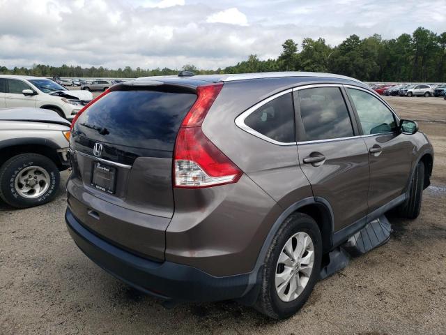 5J6RM3H79CL009405 - 2012 HONDA CR-V EXL BROWN photo 4