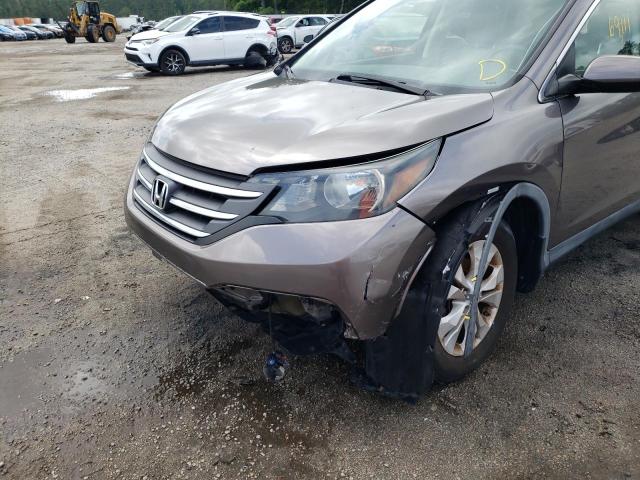 5J6RM3H79CL009405 - 2012 HONDA CR-V EXL 棕色 照片 9