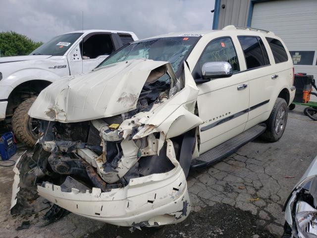 1A8HX58N18F114571 - 2008 CHRYSLER ASPEN LIMI WHITE photo 2