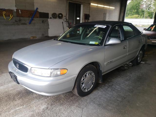 2G4WS52J121144215 - 2002 BUICK CENTURY SILVER photo 2