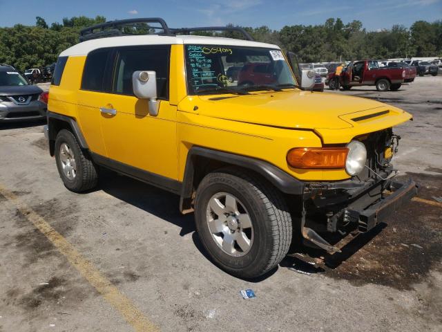 JTEZU11F28K004003 - 2008 TOYOTA FJ CRUISER YELLOW photo 1