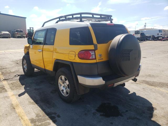 JTEZU11F28K004003 - 2008 TOYOTA FJ CRUISER YELLOW photo 3