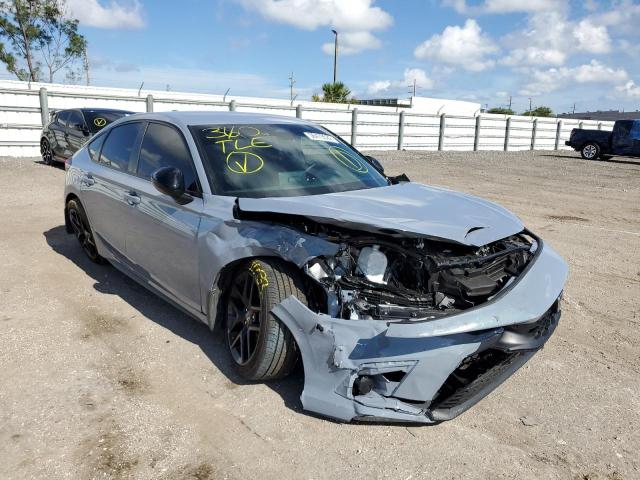 19XFL2G86NE003458 - 2022 HONDA CIVIC SPOR GRAY photo 1