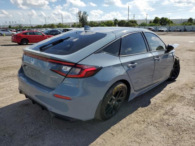 19XFL2G86NE003458 - 2022 HONDA CIVIC SPOR GRAY photo 4