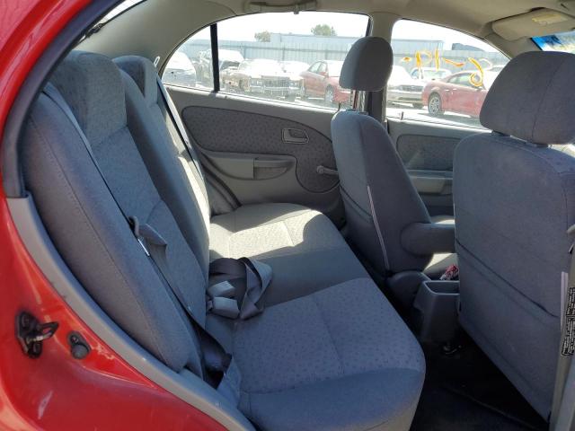 KNADC125356380167 - 2005 KIA RIO RED photo 6