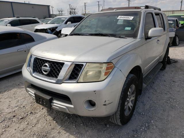 5N1AR18B58C647263 - 2008 NISSAN PATHFINDER SILVER photo 2