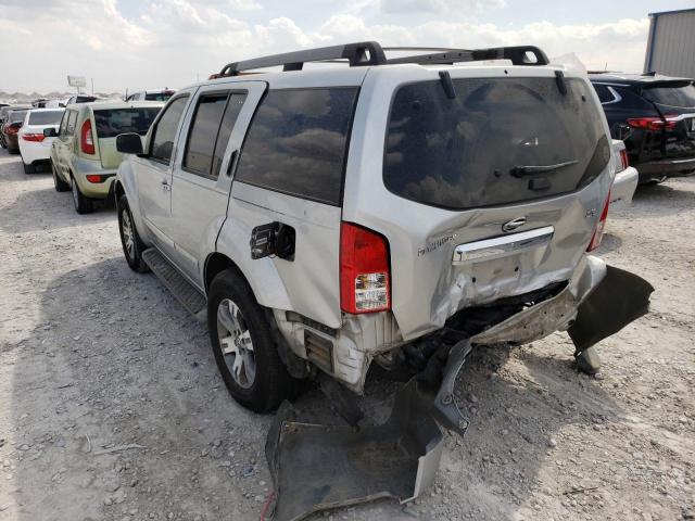 5N1AR18B58C647263 - 2008 NISSAN PATHFINDER SILVER photo 3