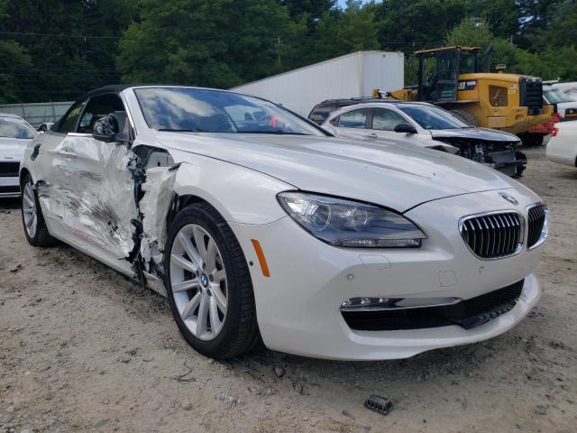 WBALW7C52EDX58897 - 2014 BMW 640 I WHITE photo 1