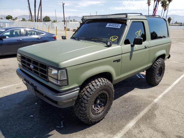 1FMCU12T7KUB26880 - 1989 FORD BRONCO II GREEN photo 2