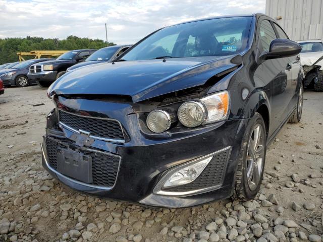 1G1JG5SB1F4128589 - 2015 CHEVROLET SONIC RS BLACK photo 2