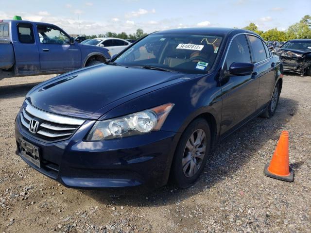 1HGCP2F40BA080851 - 2011 HONDA ACCORD LXP BLUE photo 2