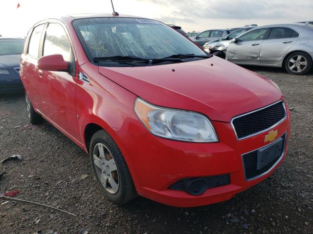 KL1TD66E99B654592 - 2009 CHEVROLET AVEO LS 红色 照片 1