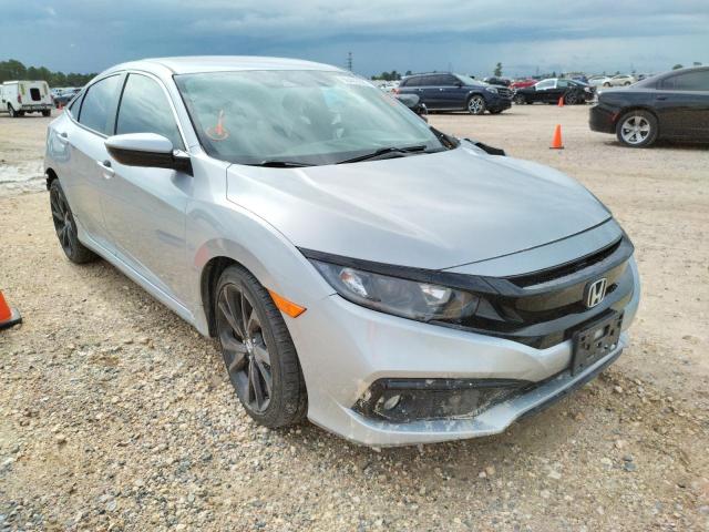 19XFC2E8XKE006331 - 2019 HONDA CIVIC SPOR SILVER photo 1