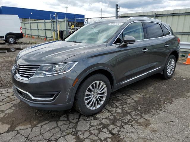 2LMPJ8KR6HBL44772 - 2017 LINCOLN MKX SELECT GRAY photo 2