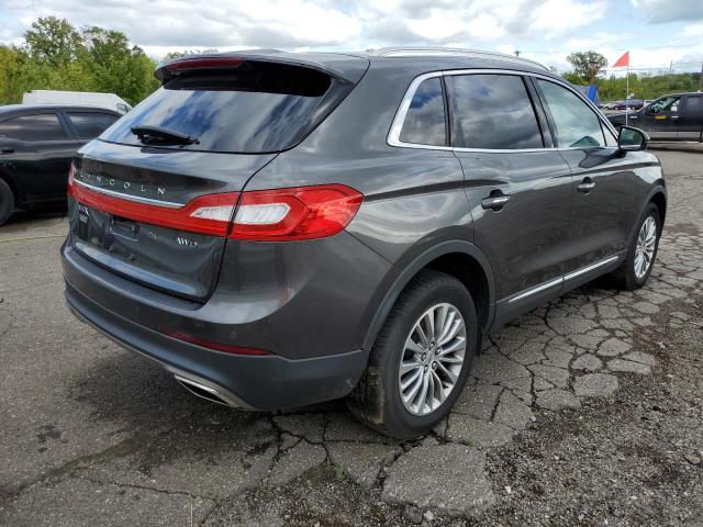 2LMPJ8KR6HBL44772 - 2017 LINCOLN MKX SELECT GRAY photo 4