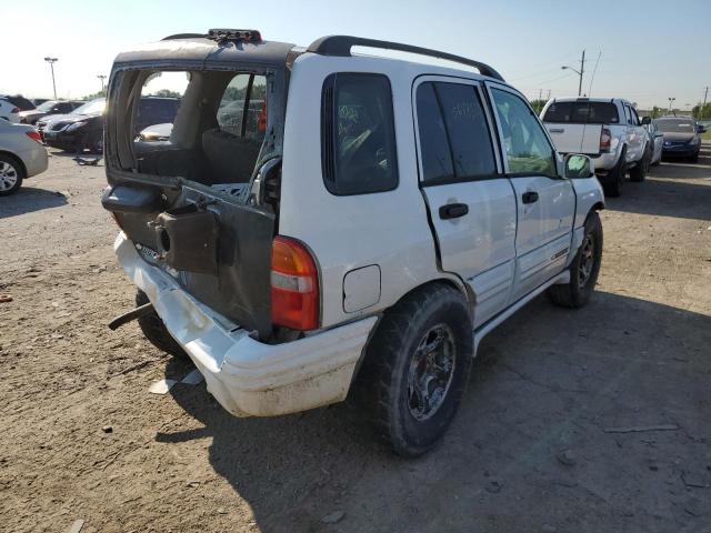 2CNBJ634436916355 - 2003 CHEVROLET TRACKER LT WHITE photo 4