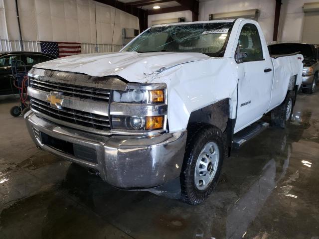 1GC0KUEGXJZ320253 - 2018 CHEVROLET 2500 WHITE photo 2