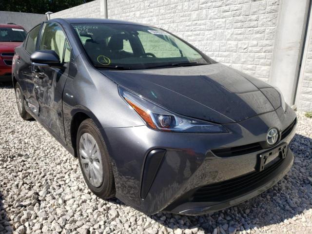 JTDKAMFU9M3140592 - 2021 TOYOTA PRIUS SPEC GRAY photo 1