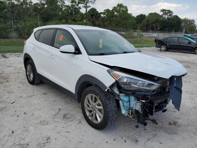 KM8J23A4XJU668539 - 2018 HYUNDAI TUCSON SE WHITE photo 1