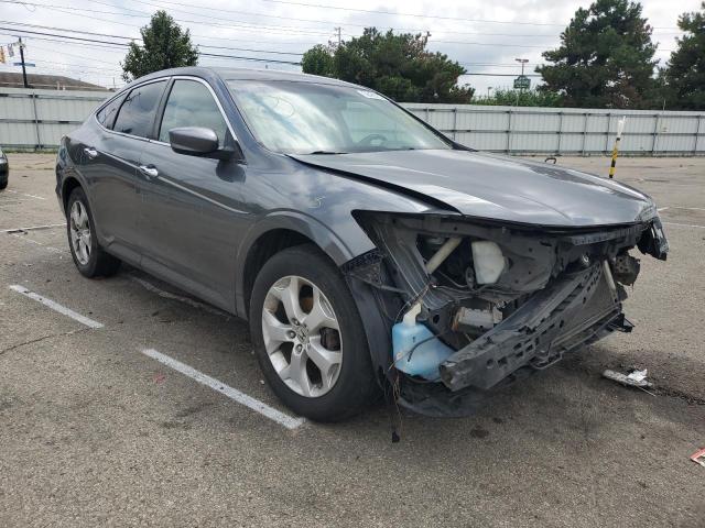 5J6TF2H55AL001520 - 2010 HONDA ACCORD CRO GRAY photo 1