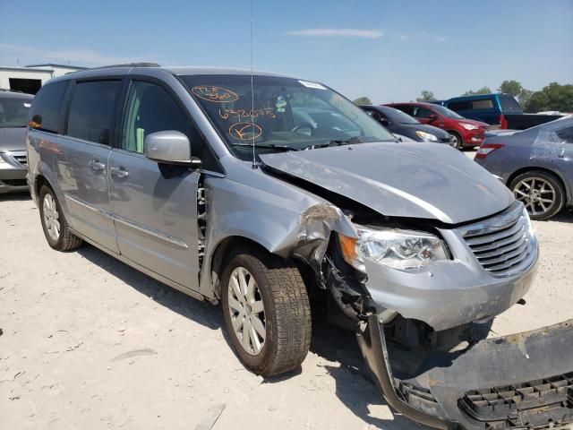 2C4RC1BG1FR638075 - 2015 CHRYSLER TOWN & COU SILVER photo 1