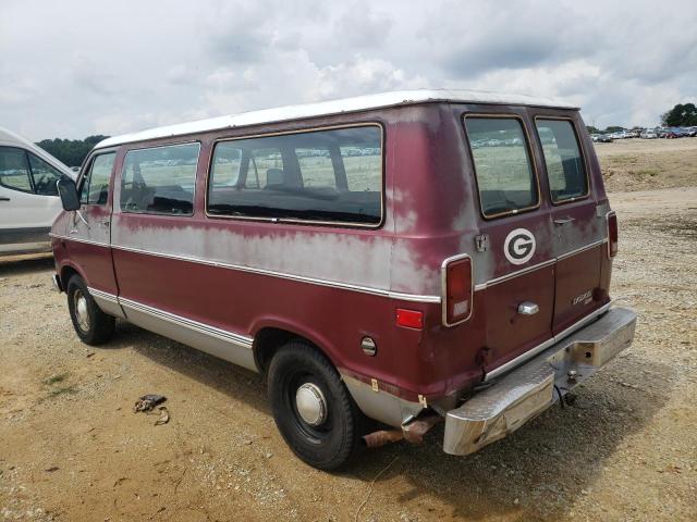 B12ANAX143812 - 1980 DODGE UK BURGUNDY photo 3