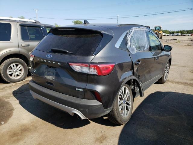 1FMCU0H61LUB63730 - 2020 FORD ESCAPE SEL GRAY photo 4