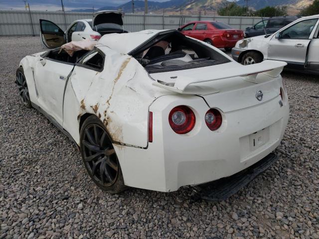 JN1AR5EF3FM280439 - 2015 NISSAN GT-R PREMI WHITE photo 3