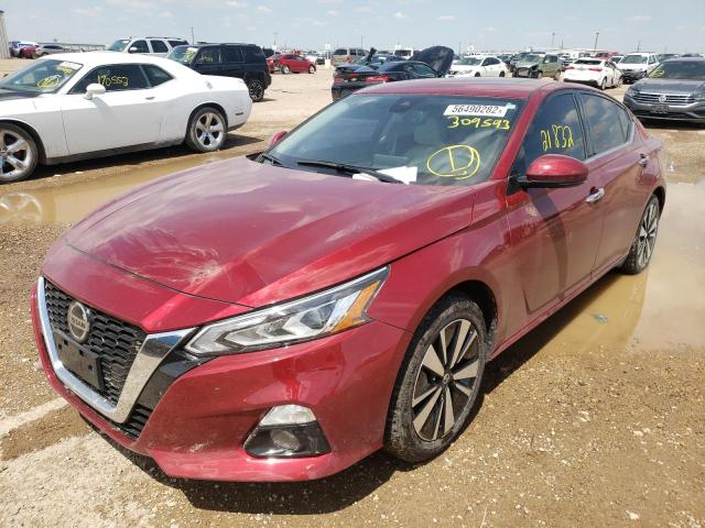 1N4BL4DV6KN309593 - 2019 NISSAN ALTIMA SV RED photo 2